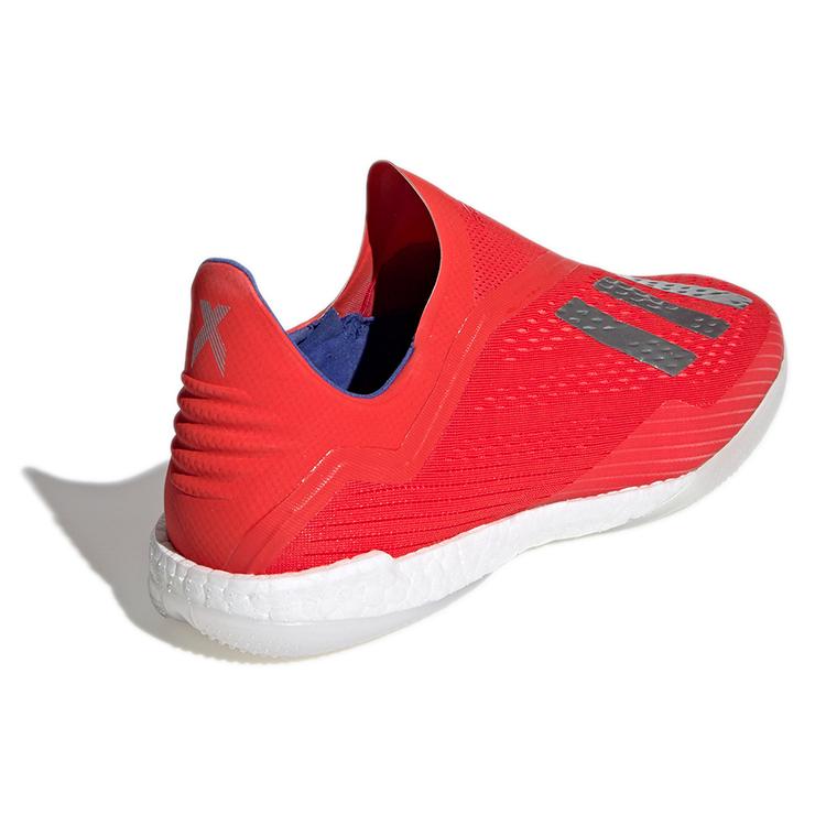 Adidas X 18+ IC/IN Indoor Abrasion Resistant Abrasion Resistant Soccer Shoes Men's Red BB9382