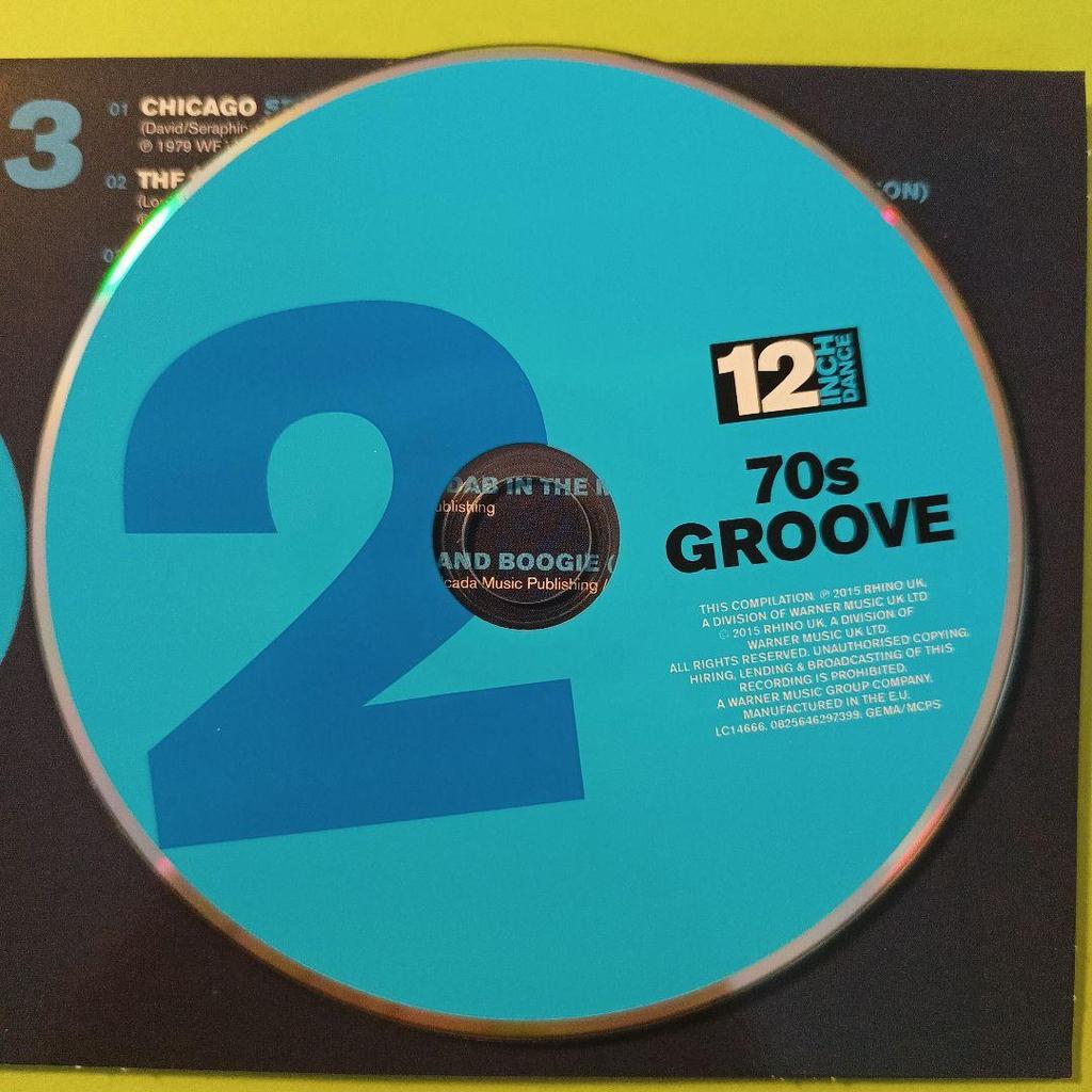 [USED] The Collection: 12" Dance 70s Groove 3CD