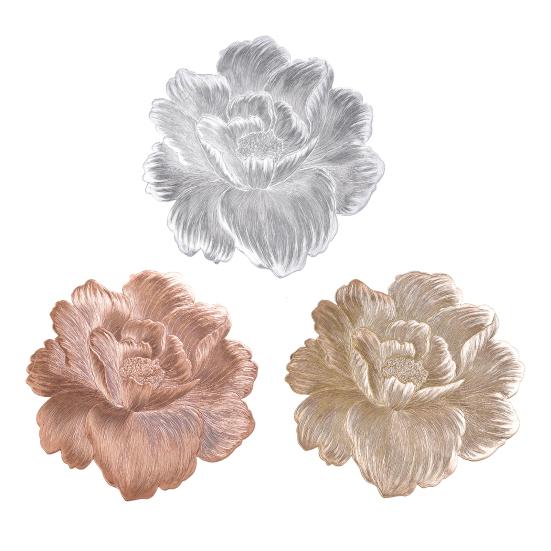 Floral Placemat Table Mat PVC High Temperature Resistant Non-Slip Coaster Placemat for Dining Table Wear-Resistant Table Protection Mat