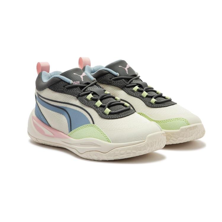 (PS) PUMA Playmaker AC 'Beige Blue' Kids' 387354-03