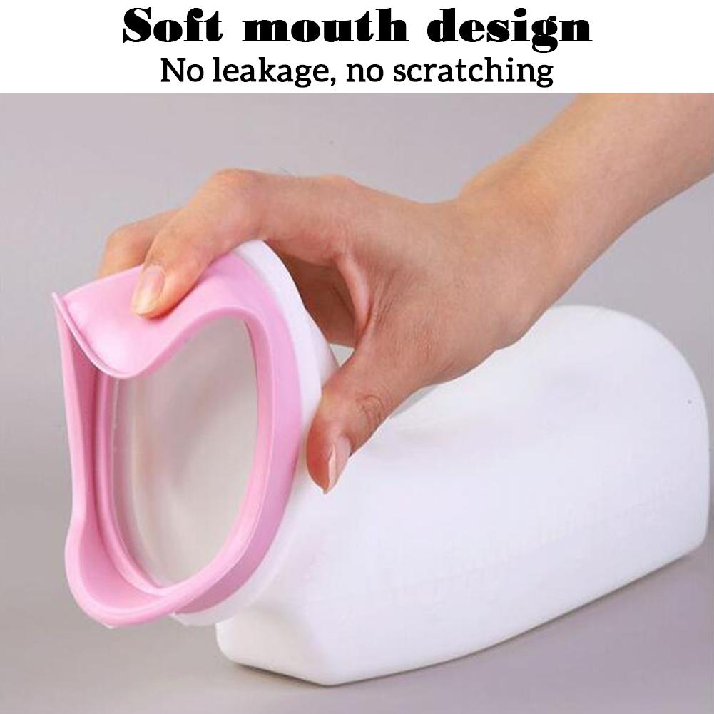 Женский утолщенный писсуар с мягким горлом, большой емкости, автомобильный домашний писсуар для людей с ограниченной подвижностью