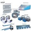 Stainless Steel Pegboard Rack & Hook Set for Tool Organization