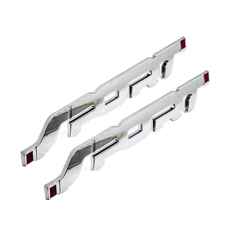 3D наклейка на автомобиль металл хром черный багажник автомобиля гоночный спорт слово буква логотип эмблема значок наклейка автомобильный стиль декор автомобильные аксессуары