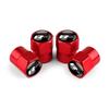 T264PCS Metal Car Wheel Tire Valve Caps Stem Cover Car Accessories For Volkswagen GTI Polo Golf Passat Scirocco Jetta Touareg RLINE