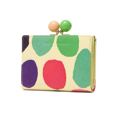 Кошелек-застежка Tsumori Chisato, Средний кошелек, Разноцветный Зум-дот