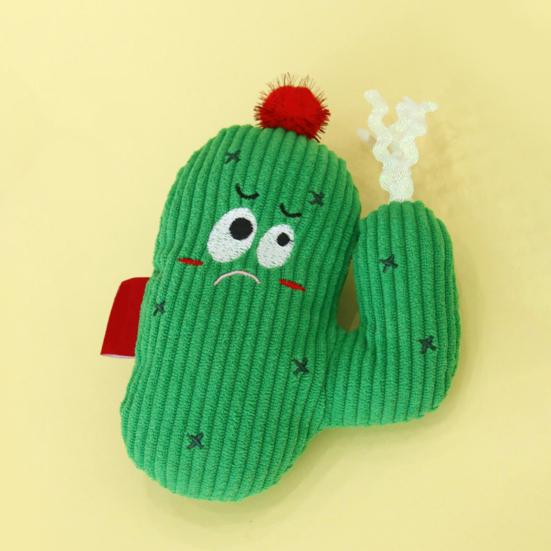 Мягкая игрушка для кошек «Кактус», интерактивная плюшевая игрушка-кикер для кошек с кошачьей мятой, игрушка-царапка для кошек, скрежещущих зубами, для домашних кошек