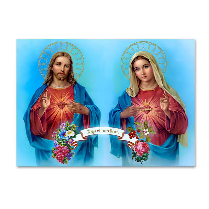 Серия «Иисус», холст, постеры и принты, христианская настенная художественная картина, картина для гостиной, украшение дома, фреска, подарки