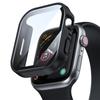 Waterproof Glass+cover For Apple Watch series11 10 9 8 7 6 se3 46mm 41mm 44mm 40m 41mm 45mm Ultra1/2/3 49mm Straight Edge Screen Protector accessories