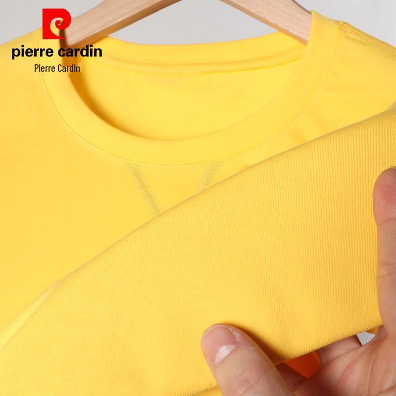 Pierre Cardin Мужская футболка с коротким рукавом и круглым вырезом, 100% хлопок