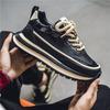 Men's Shoes British Style Walking Sneakers Men Fashion Casual Sneaker Men Winter Street Style Platform Shoes Male Punk