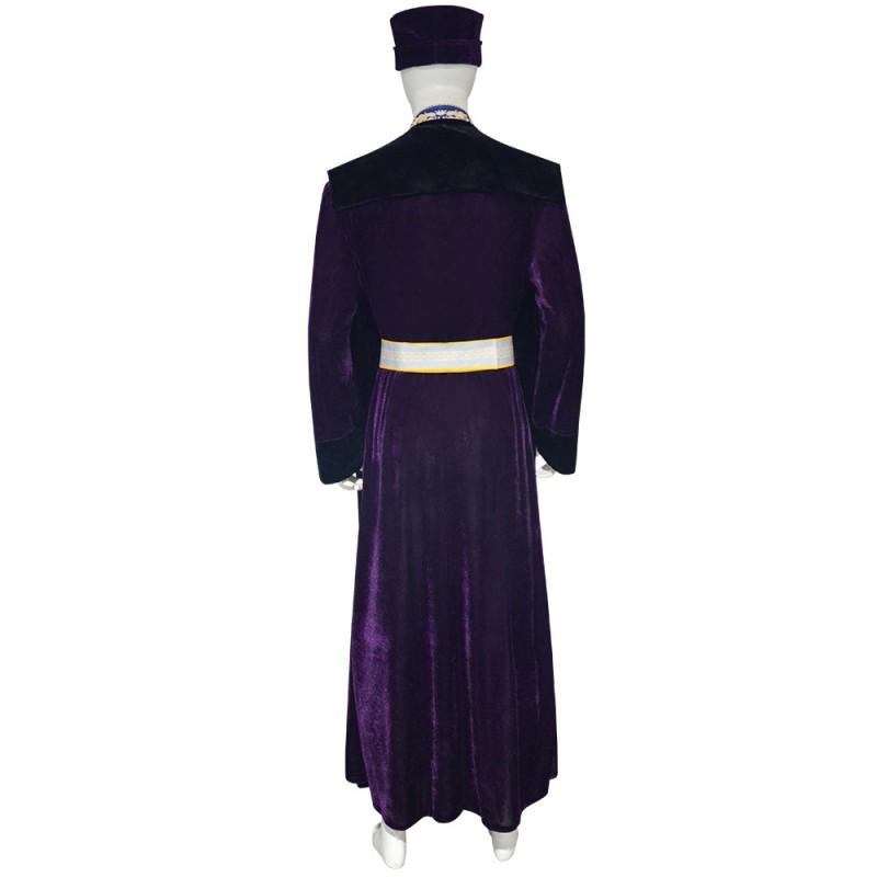 Albus Dumbledore Cosplay Costume Harry Potter Halloween Role Play Outfit Stage Performance