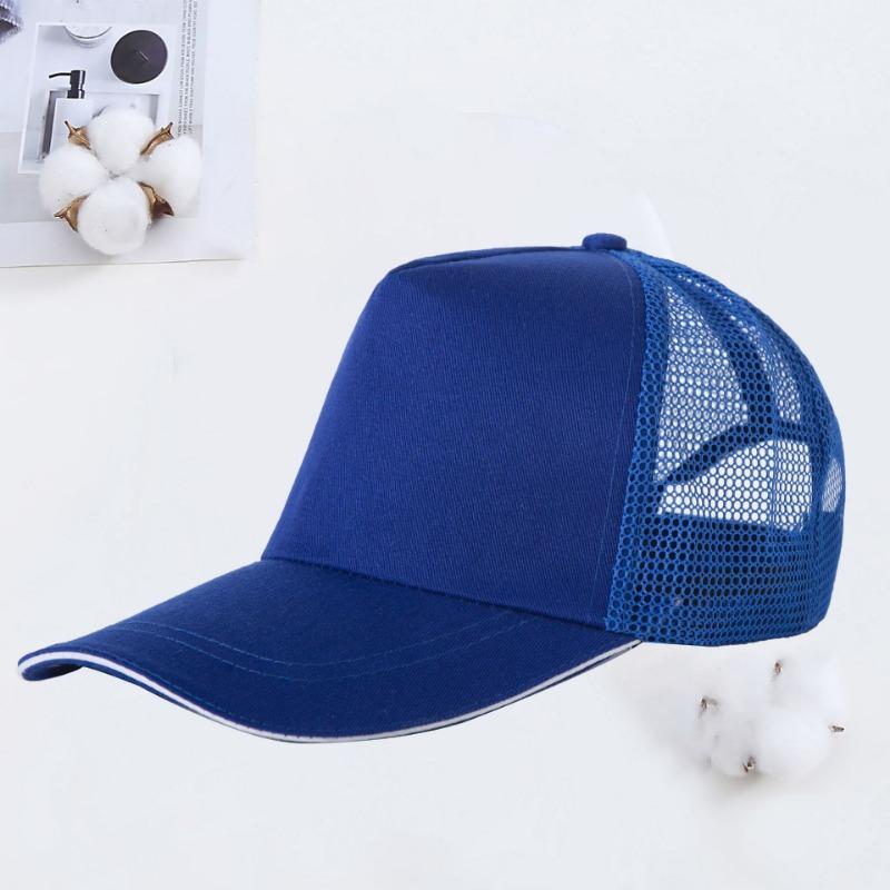 Volunteer Summer Breathable Baseball Mesh Cap Printing Travel Sun Hat Small Batch