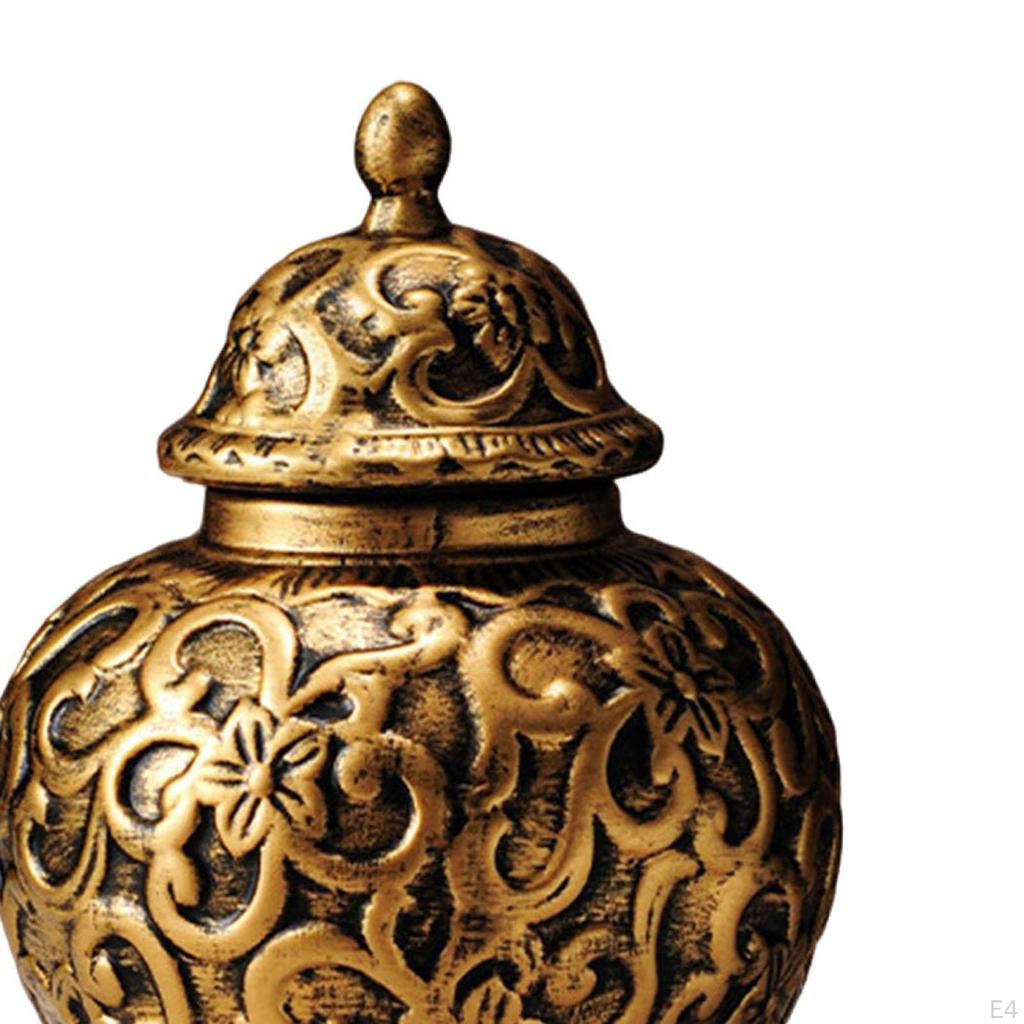 Фарфоровая имбирная банка Керамическая ваза для цветов Китайская коллекция Настольное украшение Декоративное для