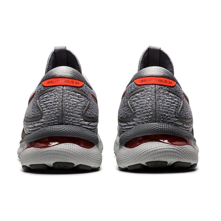 New Asics Gel Nimbus 24 Sheet Rock Cherry Tomato 1011B359-021