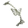 [L5647] - Silver 'Butterflies' Steel Bracelet