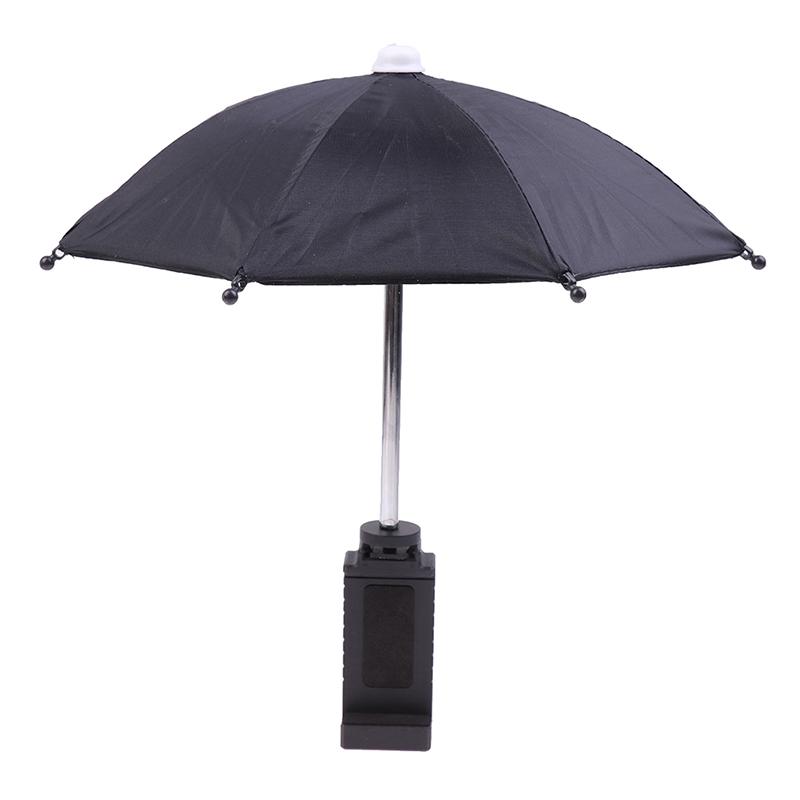 Водонепроницаемый портативный мини-держатель для мобильного телефона, зонт-локомотив, металлический козырек от солнца, велосипедный зонт