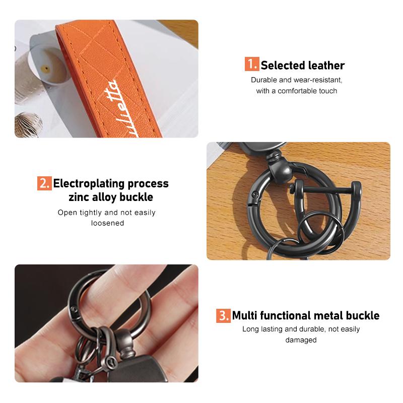 2026 Hot Sticker Car Logo Styling Keychain Business Gift Keyring Holder Accessories For Alfa Romeo Giulietta GT 159 147 156 Mito