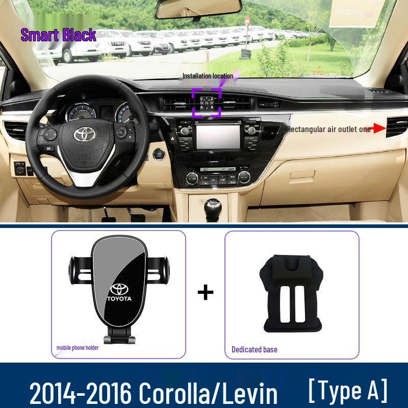 Держатель для телефона и крепление для навигации Toyota Corolla Levin (2008-2023)