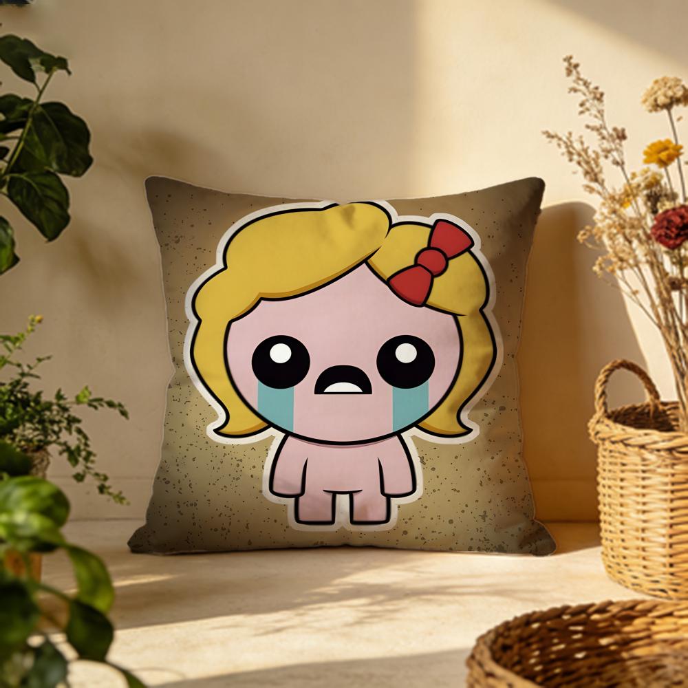 Стильная наволочка The Binding of Isaac Универсальная двусторонняя наволочка Подходит для дивана, кровати, автомобиля Ежедневный декор
