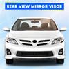 Для Toyota Auris Corolla 2007 - 2013 Автомобильный солнцезащитный козырек для салона с зеркалом, солнцезащитный козырек, левый водительский