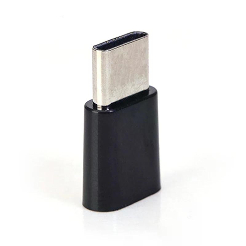 Адаптер-конвертер Micro USB Female на Type-C USB-C Male, разъем для зарядки