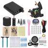 Coil Tattoo Machine Set Clip Cord Power Supply Repair Cream Tattoo Practice Tool Kit for Beginner