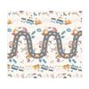 Foldable Educational Foam Mat 200 X 180 X 1 Cm Nukido Nk-340