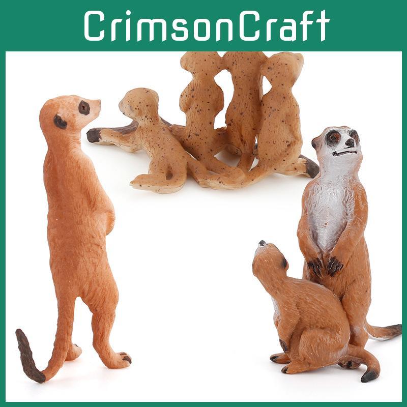 Realistic Pvc Mongoose Animal Model Toy For Kids Learning Decorations Gifts
