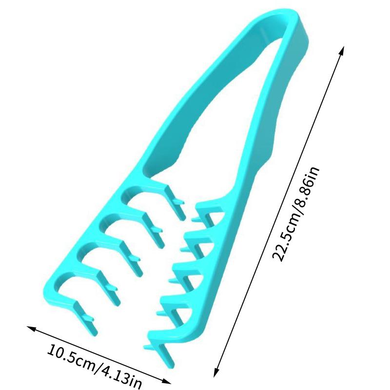 Объемная расческа с широкими зубьями для укладки волос Инструменты для завивки Пушистая текстура Для мужчин Идеально подходит для всех типов волос Инструменты для укладки волос