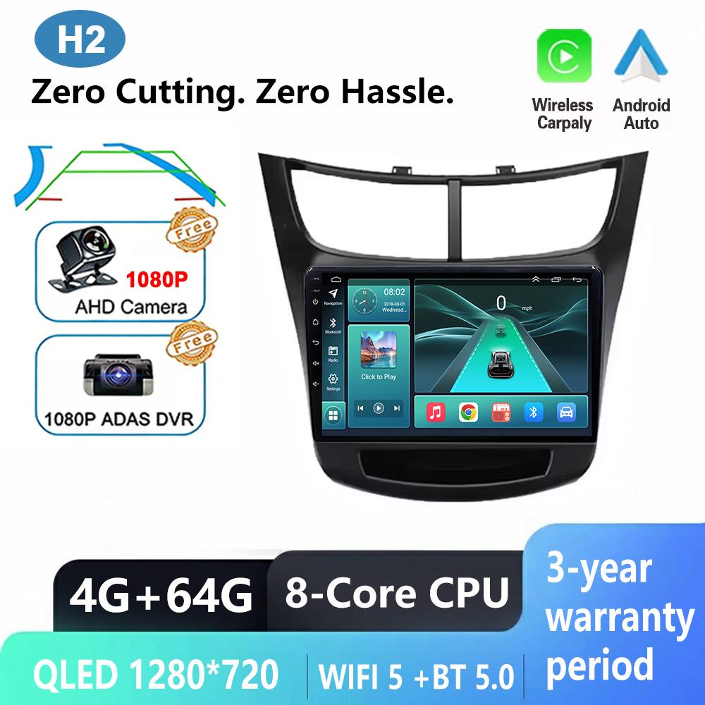 Android16 For Chevrolet Sail Aveo 2015 2016 2017 2018 2019 Car Radio Navigation Multimedia Video Player Carplay Stereo BT GPS