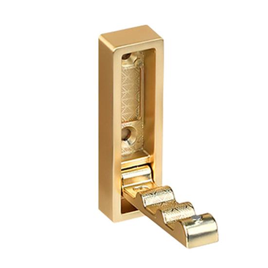 Folding Wall Hook Coat Hanger Sturdy Construction Strong Load-bearing Easy To Install 90-degree Swivel Heavy Duty Wall Hook