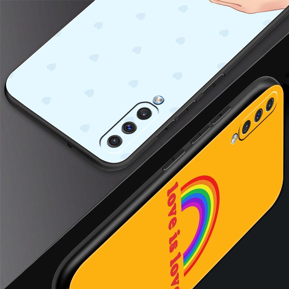 Gay Lesbian Rainbow Pride Phone Case for Samsung Galaxy A56 A36 A26 A16 A34 A24 A42 A22 A20 A12 A40 A30 A10 Soft TPU Cover Shell