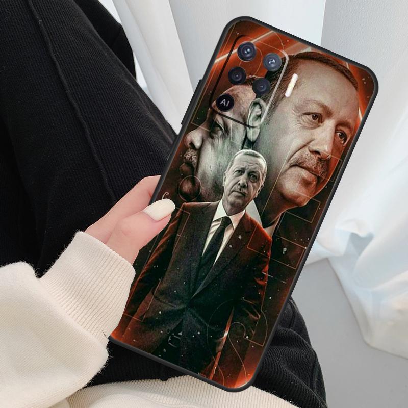 Turkey Recep Tayyip Erdogan Case For Oppo A54 A74 A94 A18 A57 A17 A77 A38 A58 A78 A98 A80 A60 A40 A96 A76 A16 A15 A5 Pro