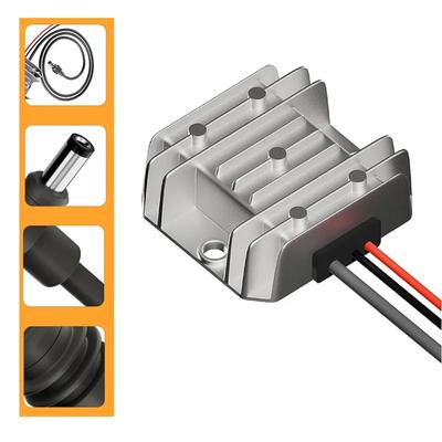 Повышающий кабель питания для Starlink Mini 12В/24В в 30В 3.5А Преобразователь с кабелем питания DC Алюминиевый корпус Промышленные компоненты