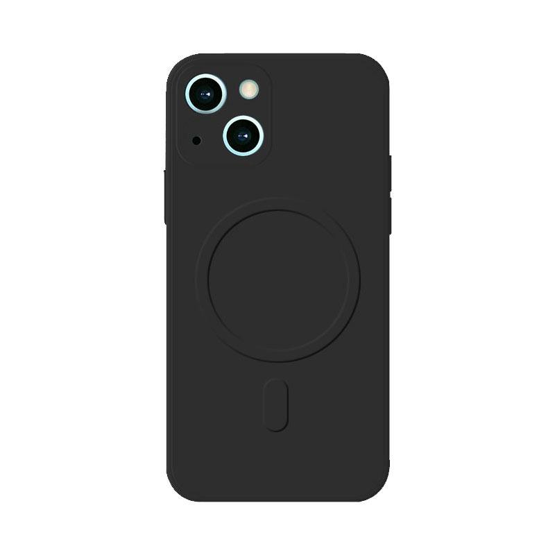 Подходит для iPhone 17 Pro, магнитный чехол для мобильного телефона, жидкий силикон, подходит для Apple 16E, матовый, противоударный, 15, защитный чехол
