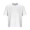 Solid Color Loose-Fit Short Sleeve T-Shirt Men Tops White 1382805-100
