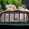 3D Printing Aquascaping Decor Cave Shape Cave Fish Hideout Durable Fish Tank Cave Aquarium Decor