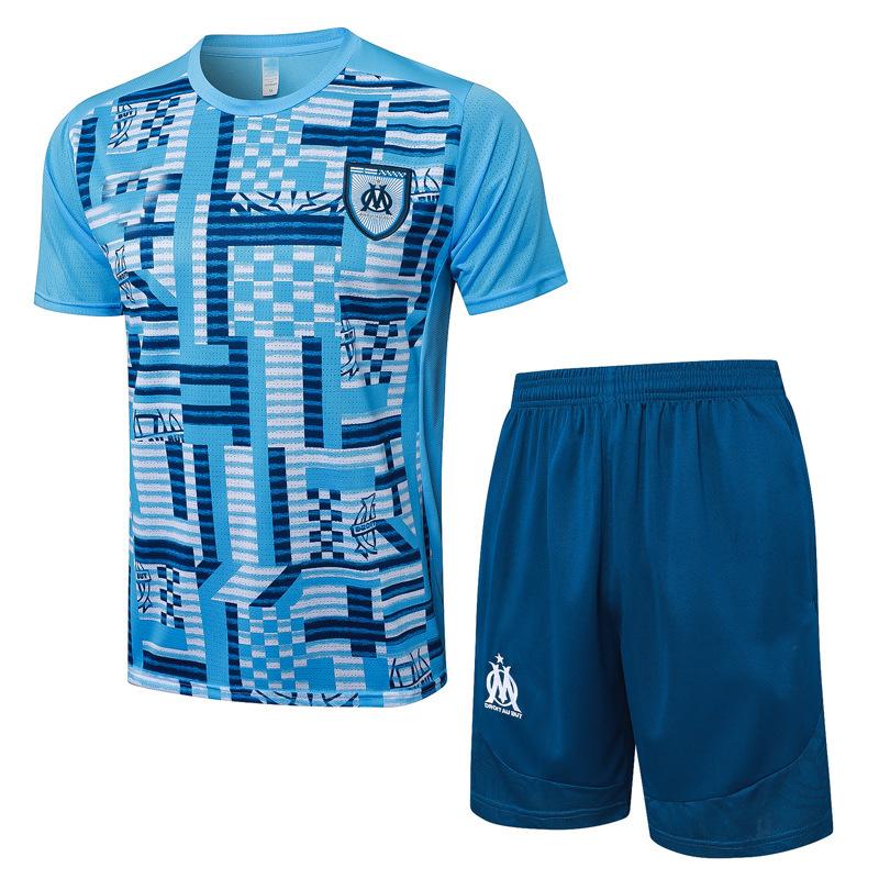 Football Training Jersey 2425 Riyadh Chelsea Barcelona Paris Real Madrid Arsenal Jersey Short-Sleeved Set