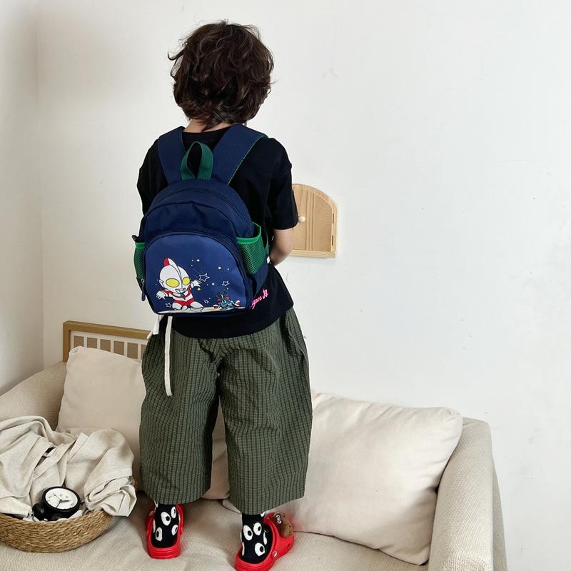 Kindergarten Primary School Students Schoolbag Cute Cartoon Foreign Style Cool Boys And Girls Backpack Children'S Backpack
