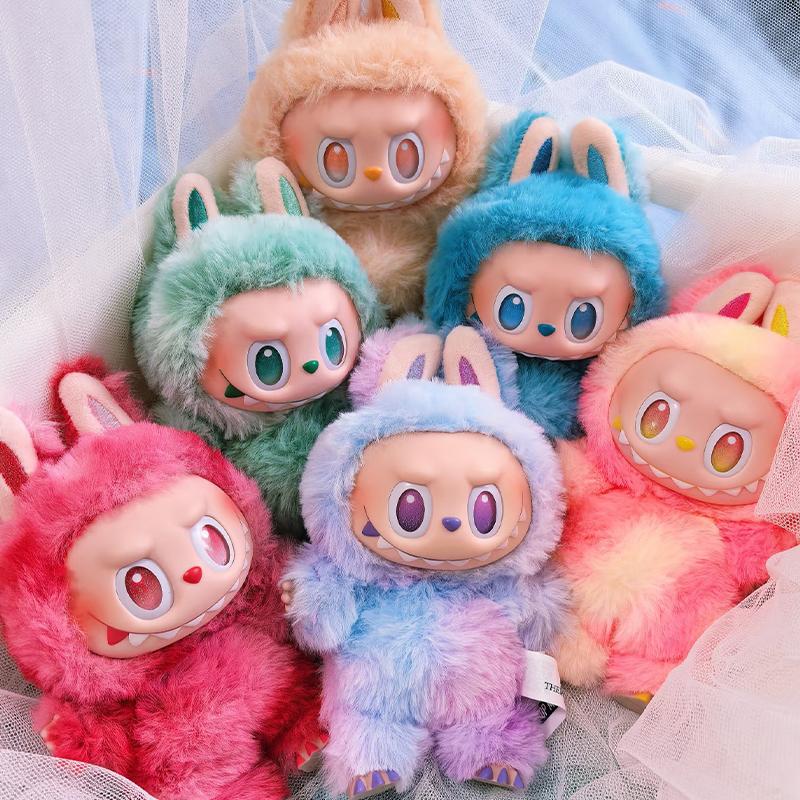 POP MART LABUBU The Monsters Big into Energy Series-Виниловый плюшевый кулон-игрушка Blind Box, Одиночная коробка