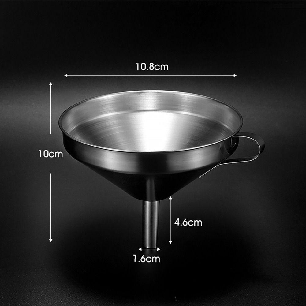 Spice Cooking Oil Filter Filter Funnel Wide Mouth Strainer For Filling Bottles Jars