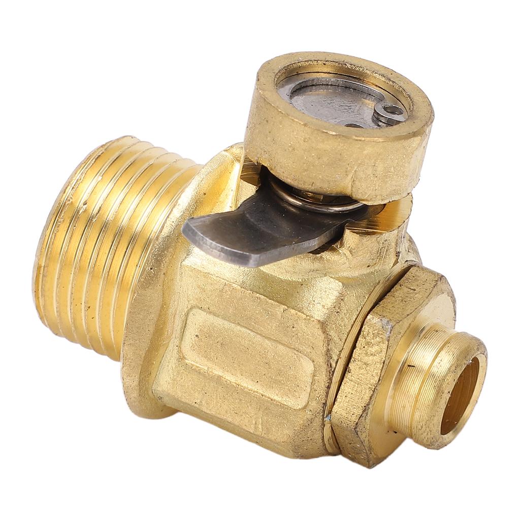 F105S Engine Oil Drain Valve with LC?10 Lever Clip M20?1.5 Brass One Touch Operation for Cars Light