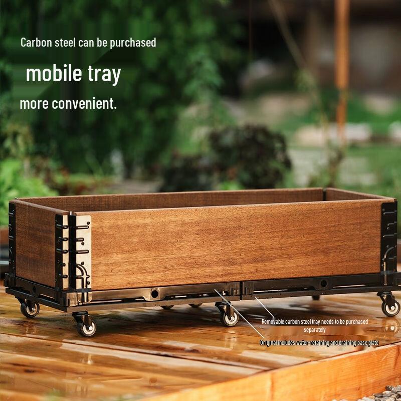 Yundu Антикоррозийный Высокий Деревянный Ящик-Кашпо из Пихты Дугласа