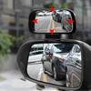 Широкоугольное автомобильное зеркало с регулировкой на 360 градусов для обзора слепых зон и безопасной смены полосы движения