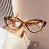 Cat Eye Hyperopia Eyeglasses Anti Blue Light Reading Glasses for Women Men Trendy Colorful Floral Frame Presbyopia Glasses
