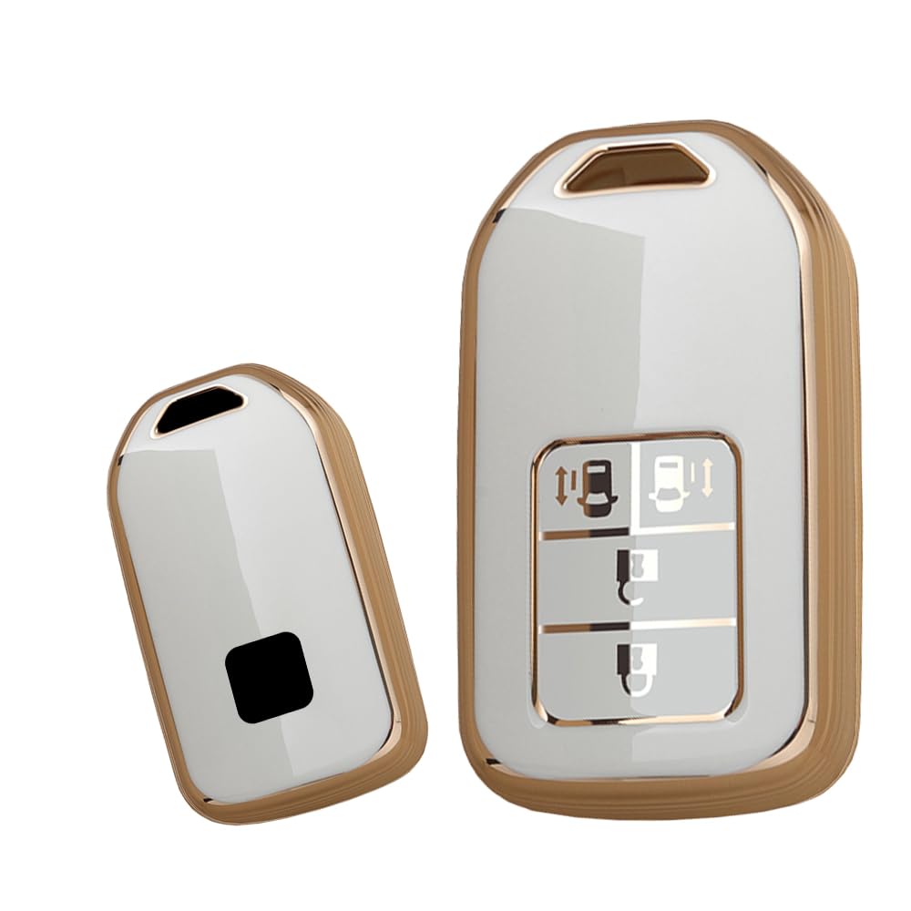 TECART Чехол для ключа Honda, Чехол для ключа, Брелок для ключей, Для Honda Odyssey, Vezel, Fleed