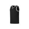 Li Ning Sports Basketball Series Competition Training Basketball Suit Set Мужская спортивная одежда черного цвета AATS003-6