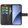 For Xiaomi 15 Pro Stand Case Anti-Scratch Calf Texture Leather Phone Cover
