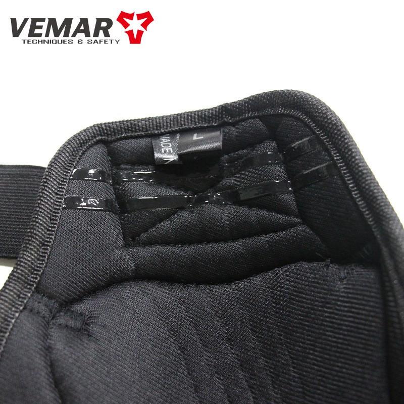 VEMAR Мотоциклетные наколенники Внедорожные Гонки Велоспорт Защитное снаряжение Средства защиты Черный Комплект из 2 штук