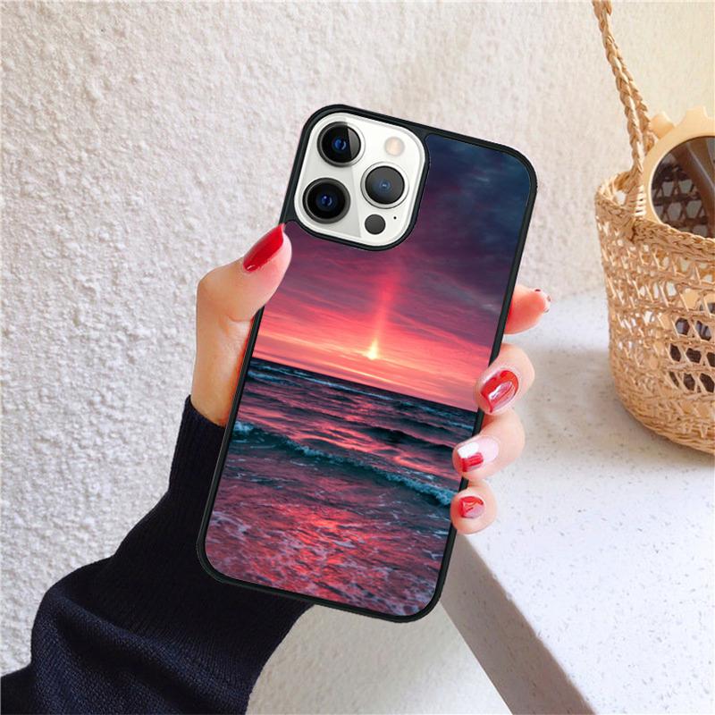 Мягкий чехол для телефона с изображением морских волн Для iPhone 17 Air 16 15 14 12 13 Pro Max Plus coque Shell Fundas